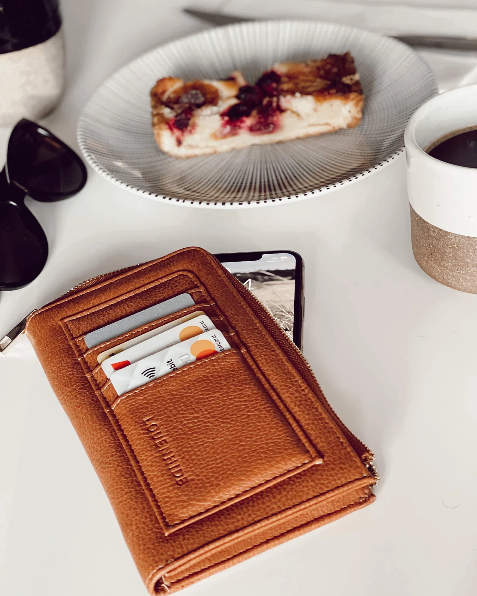 Louenhide - Tatum Tan Cardholder