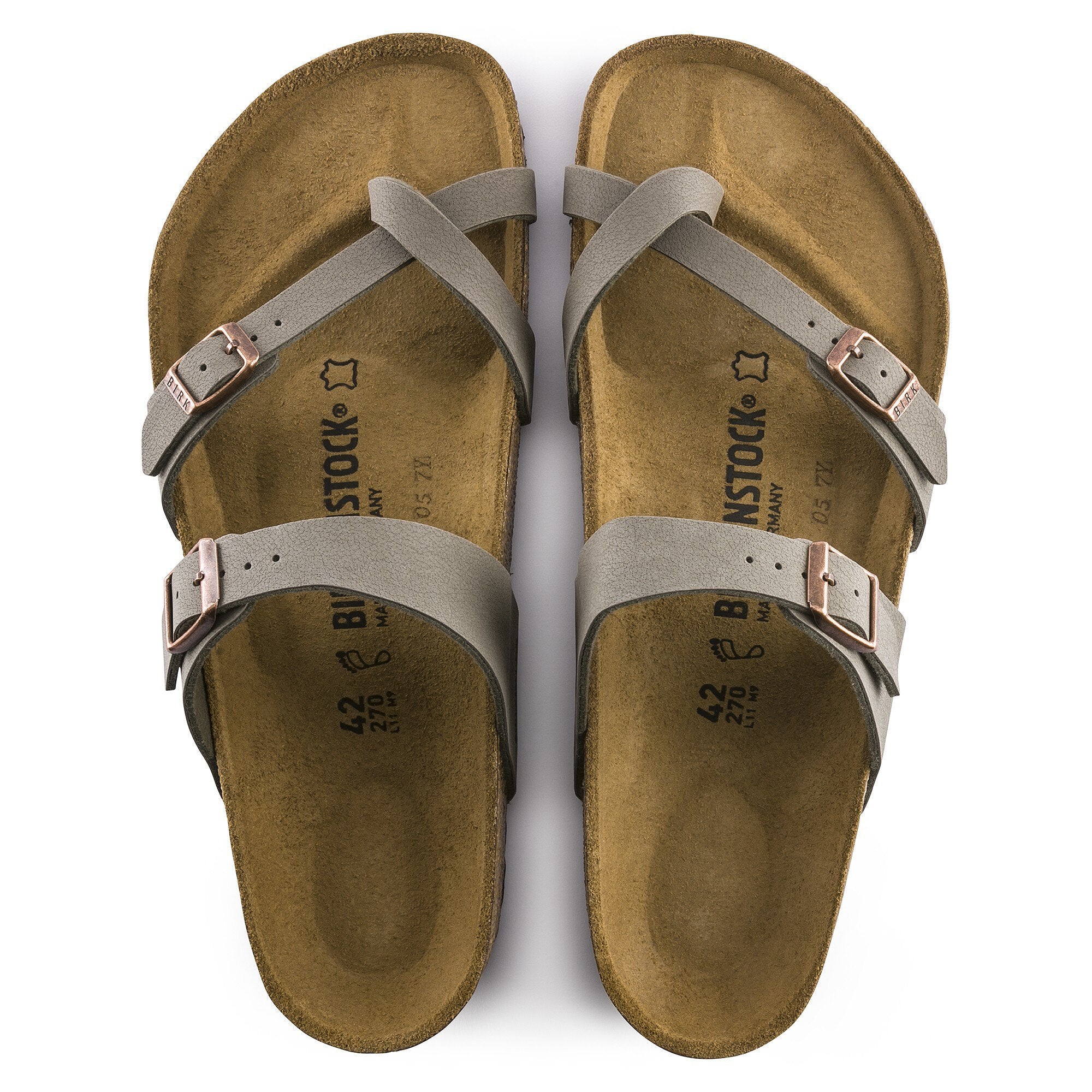 BIRKENSTOCK MAYARI - STONE BIRKI-BUCK