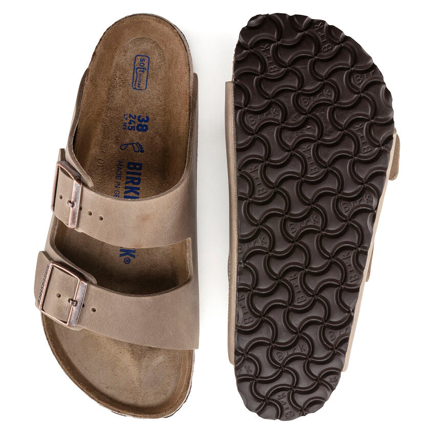 Birkenstock - Arizona Oiled Leather Tobacco Soft 0552811