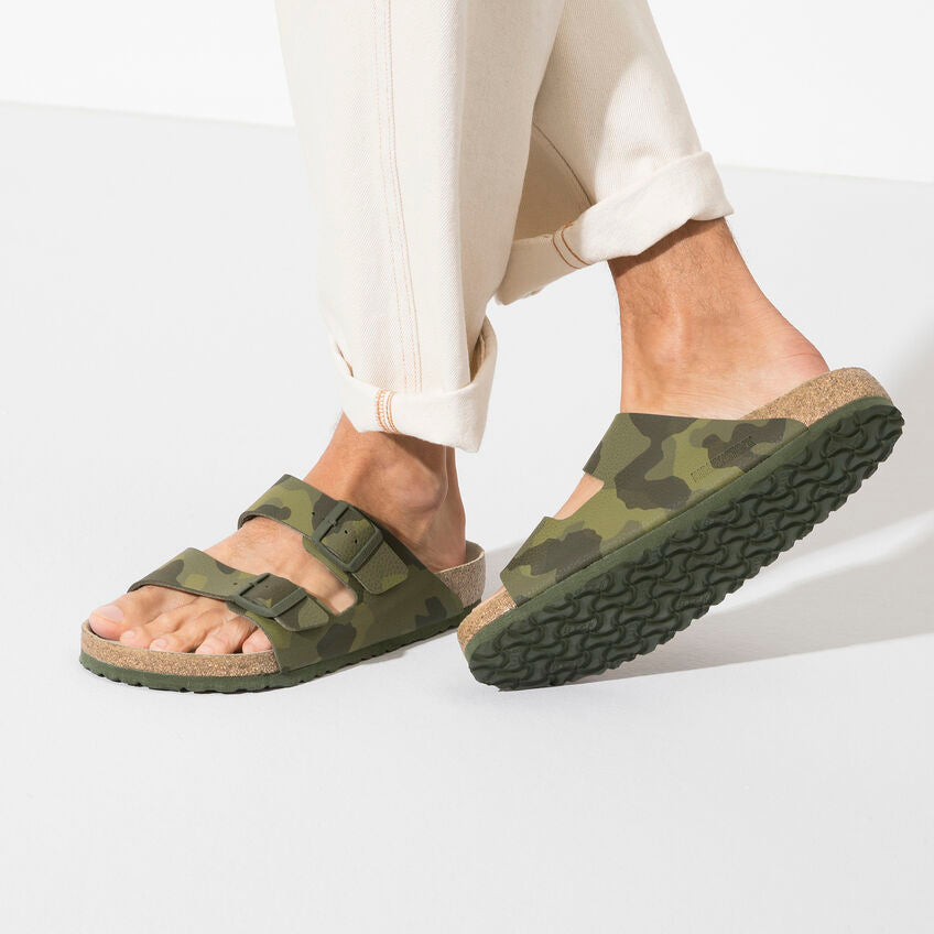 Birkenstock - Arizona Birko Desert Soil Camo Green