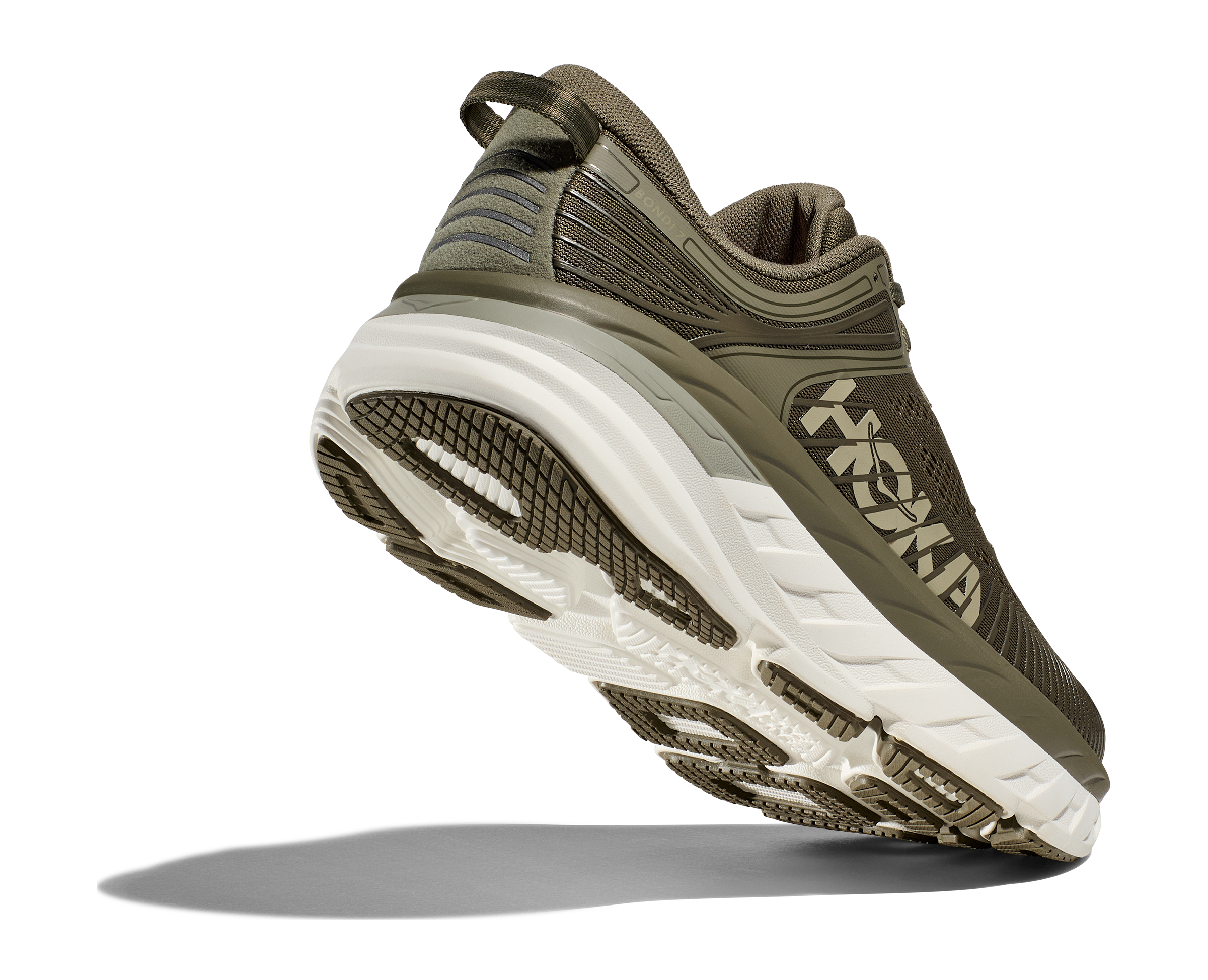 HOKA MENS BONDI 7 - OLIVE HAZE