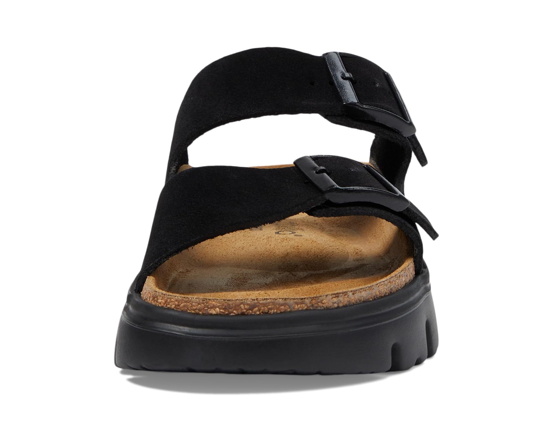 BIRKENSTOCK ARIZONA CHUNKY - BLACK SUEDE