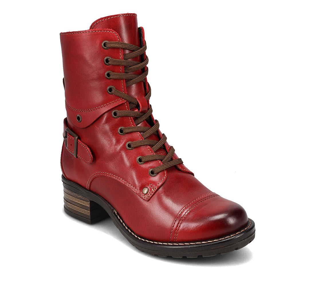 TAOS CRAVE BOOT - CLASSIC RED