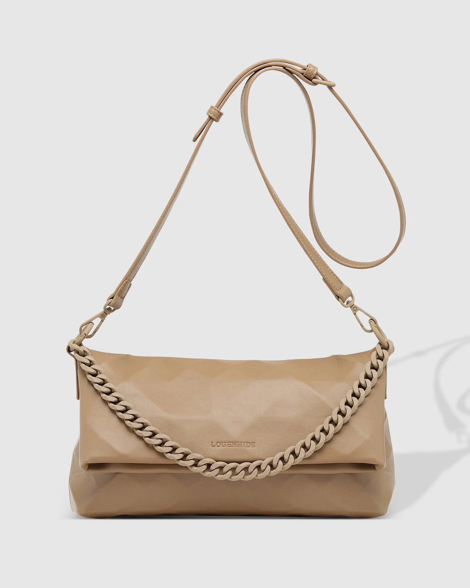 Louenhide - Marley Taupe Shoulder Bag