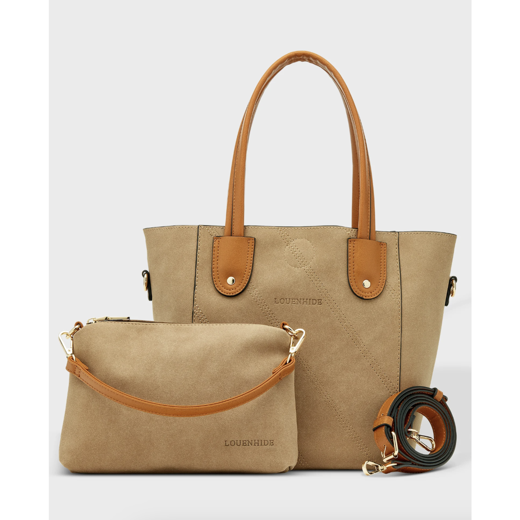 Louenhide - Sadie Suede Tote Bag