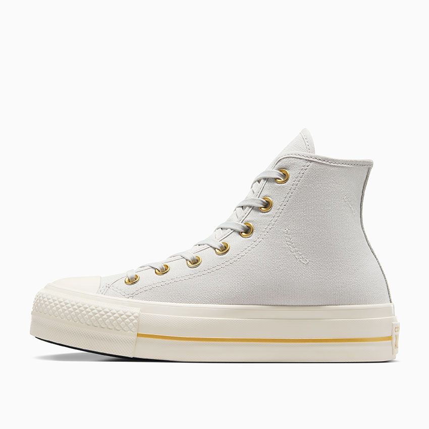 Converse - Chuck Taylor All Star Lift Hi Barely Grey/Gold