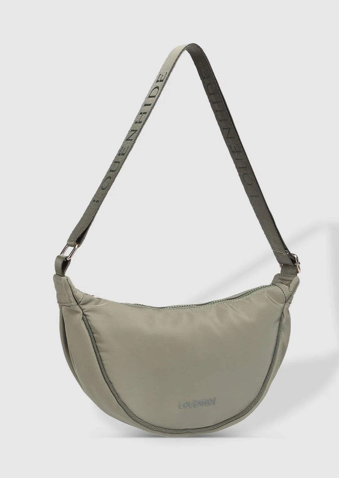 Louenhide - Sylvia Nylon Sling Bag Khaki