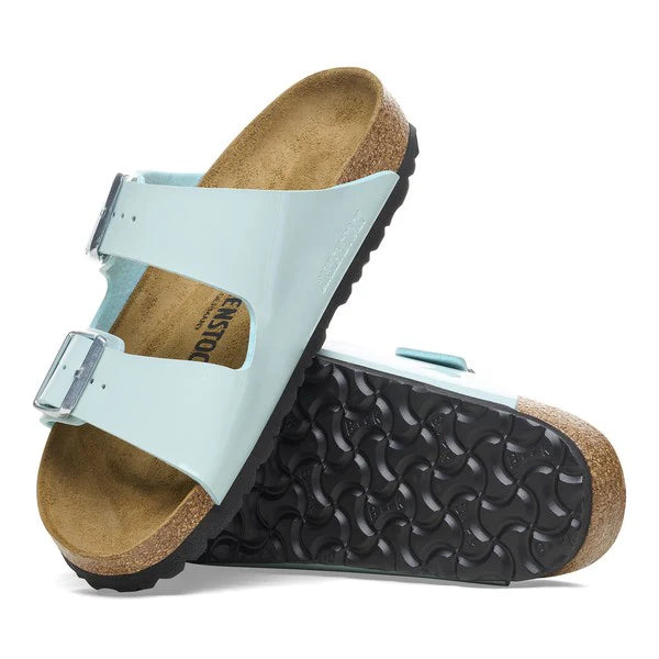 BIRKENSTOCK ARIZONA - SURF GREEN BIRKO-FLOR