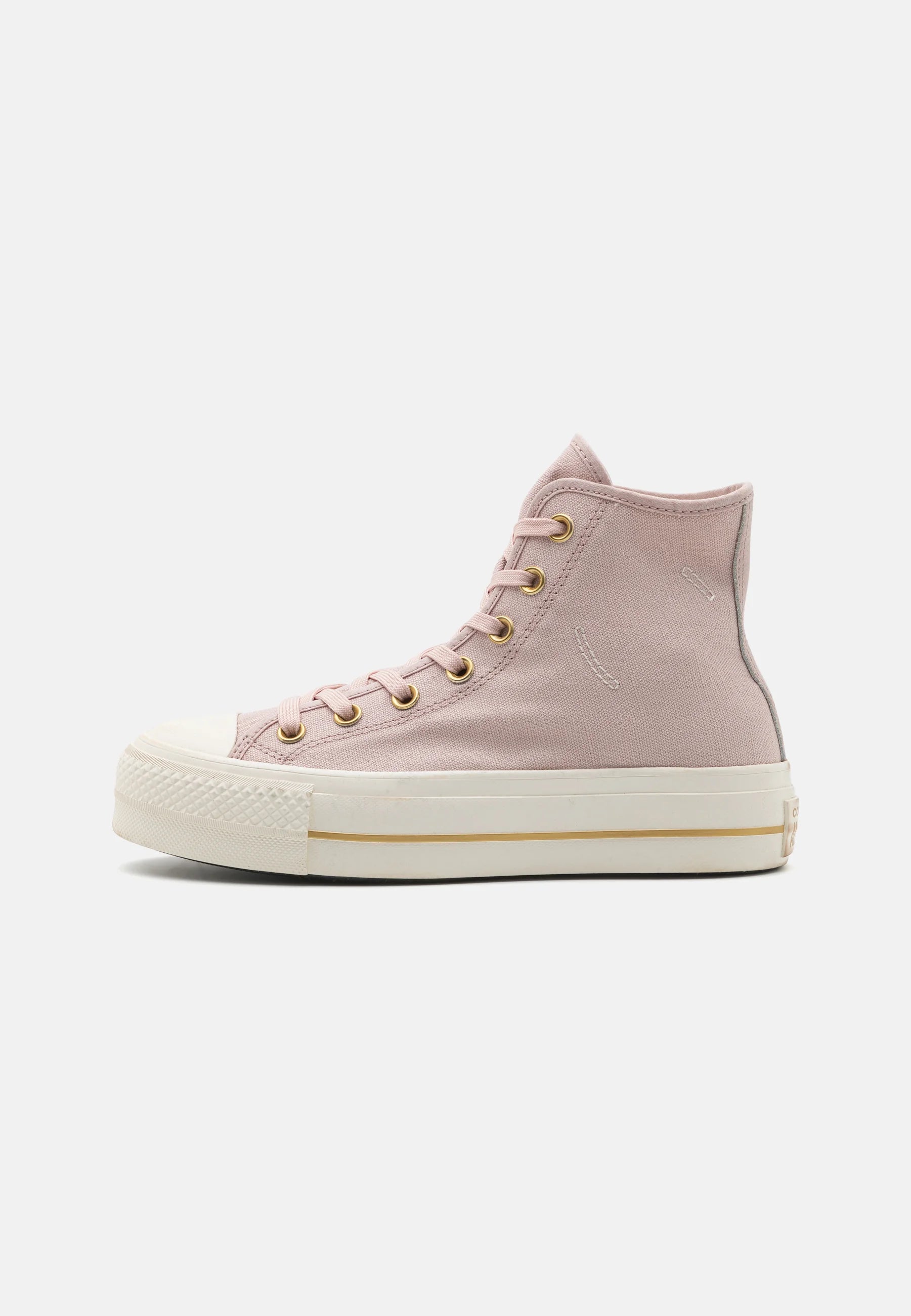 Converse - Chuck Taylor All Star Lift Hi Flush Stone/Gold