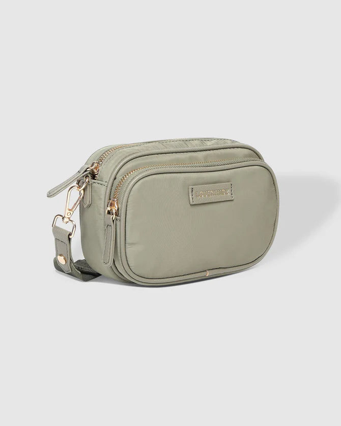 Louenhide - Cali Nylon Crossbody Khaki