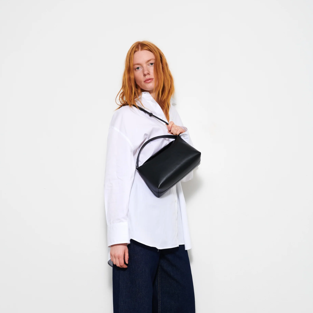 Note Soft Structure Bag in Black from HVISK