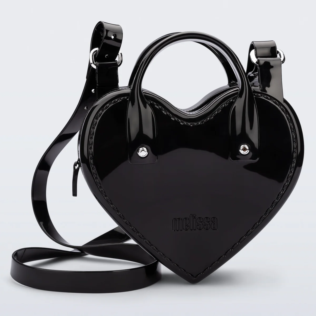 Heartbeat Bag in Black from Melissa