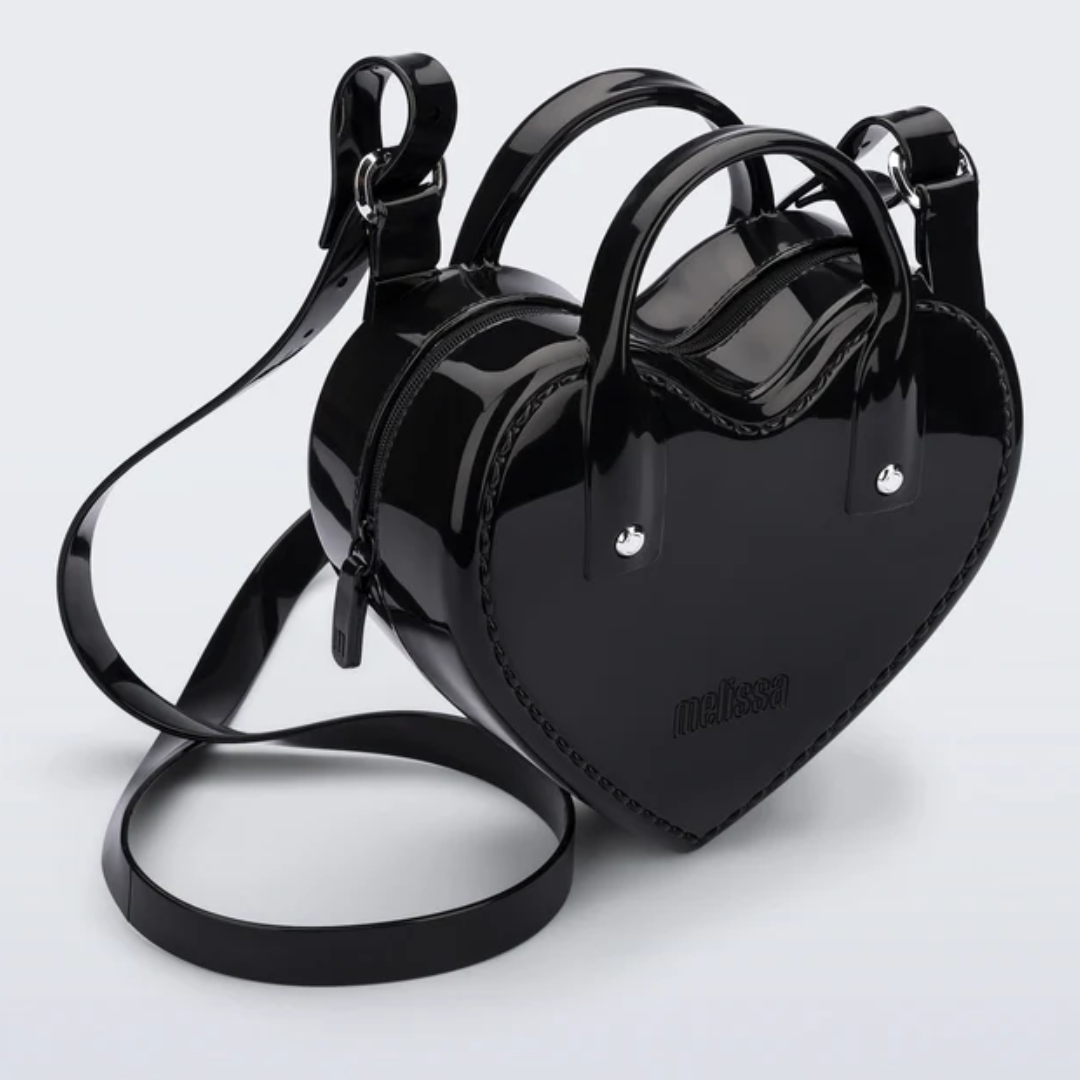 Heartbeat Bag in Black from Melissa