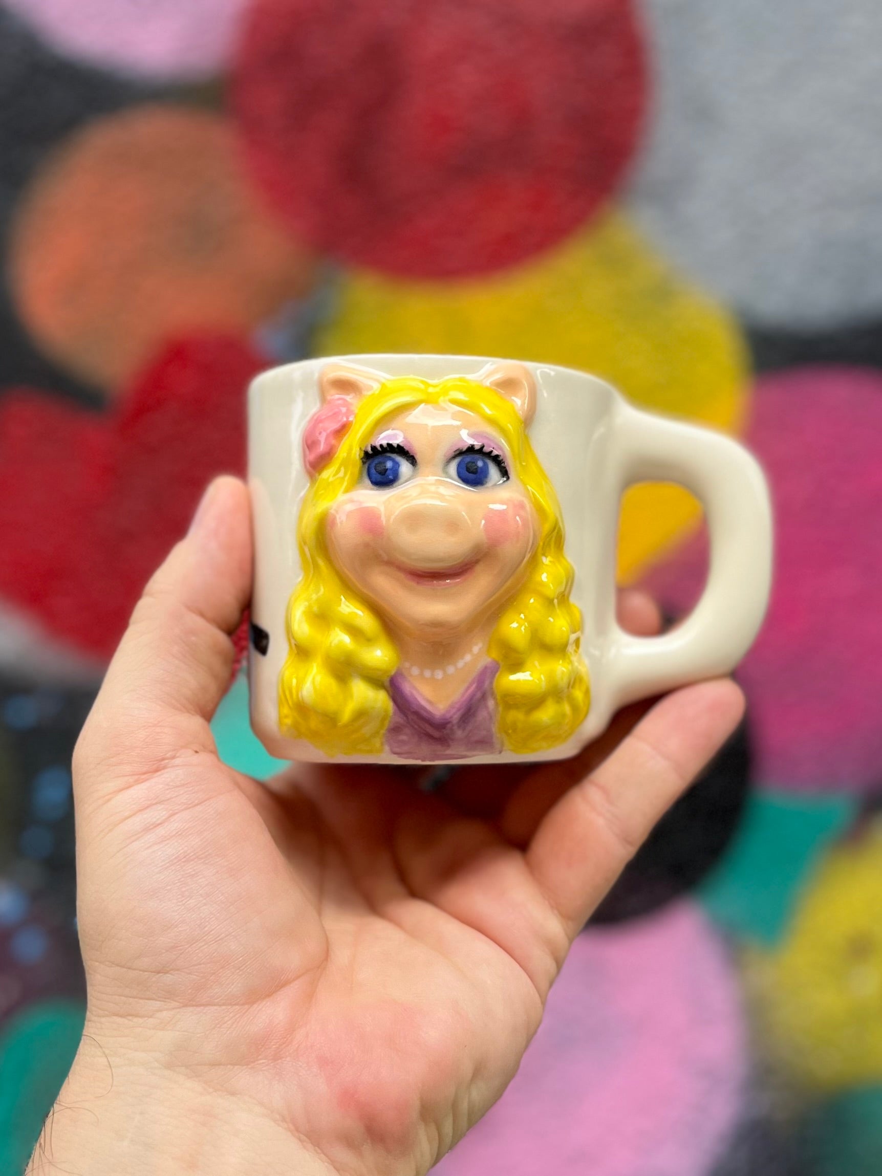 Miss Piggy Mug from Auburn Clay Barn