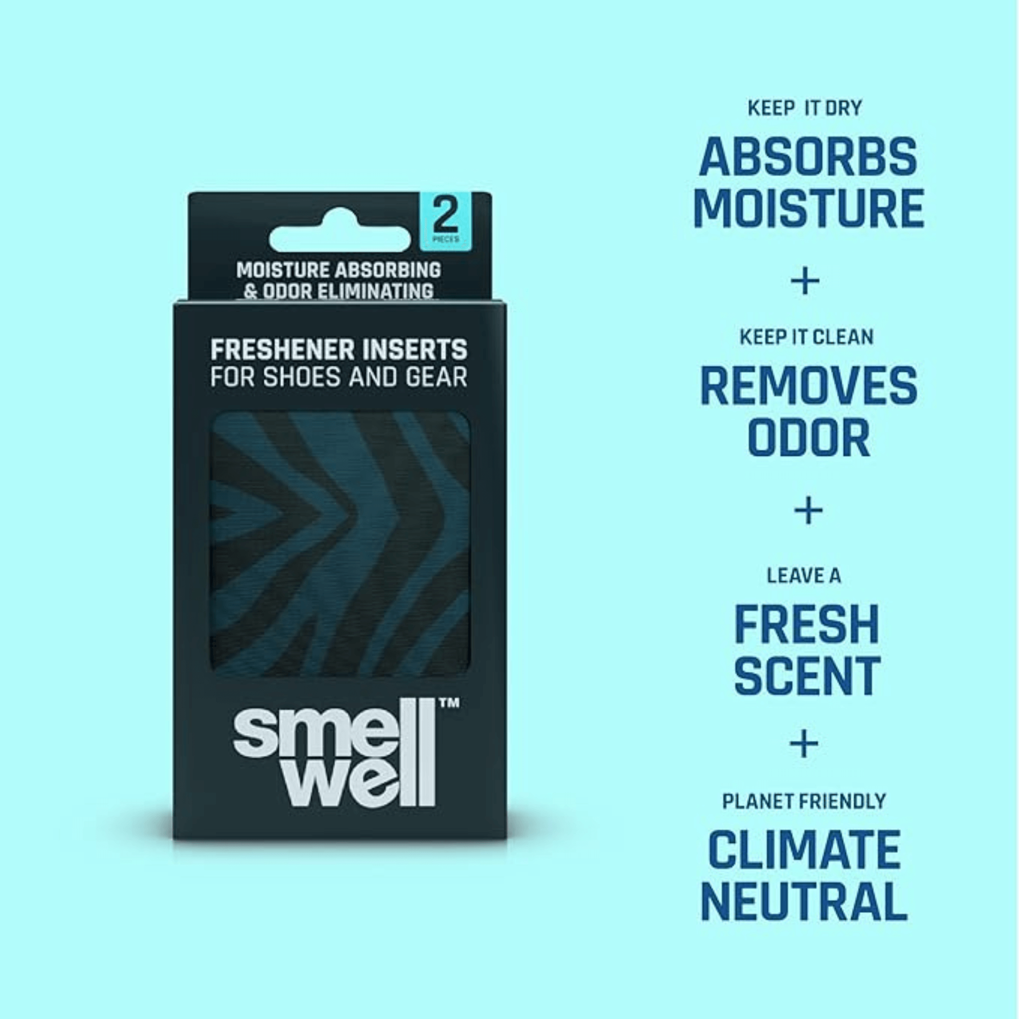 SMELL WELL 2-PACK FRESHENER INSERTS