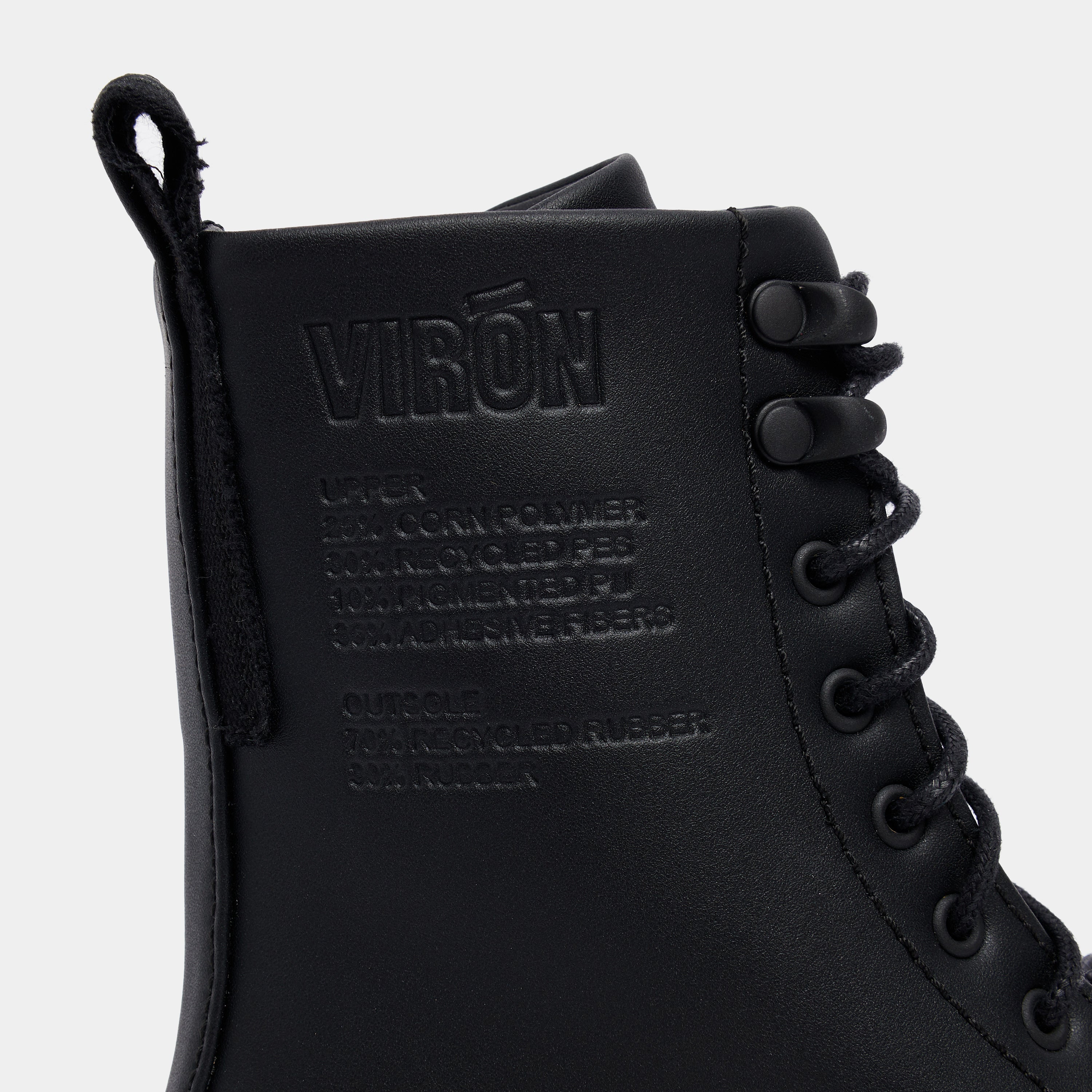 1992 Boot in Black Corn Leather from Virón