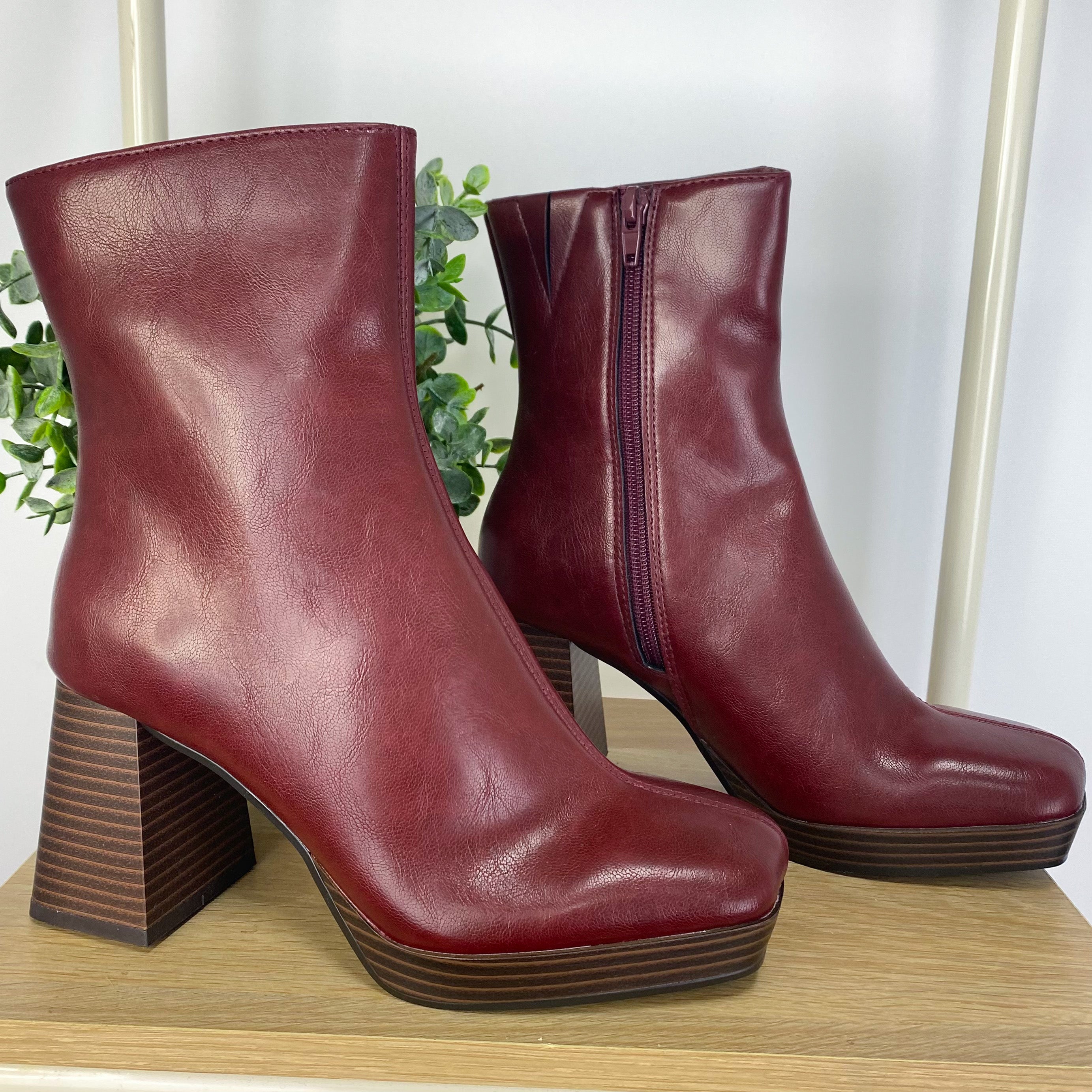 The Bordeaux Bootie