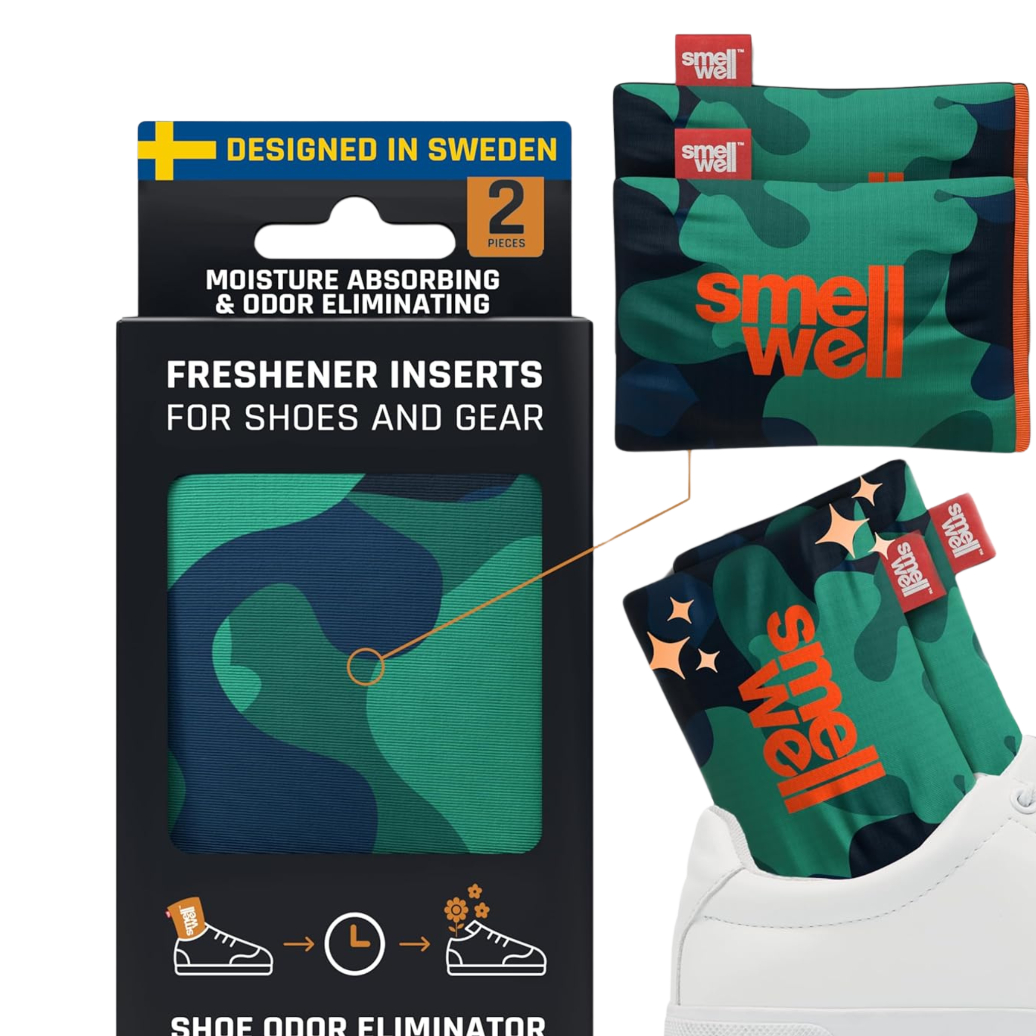 SMELL WELL 2-PACK FRESHENER INSERTS