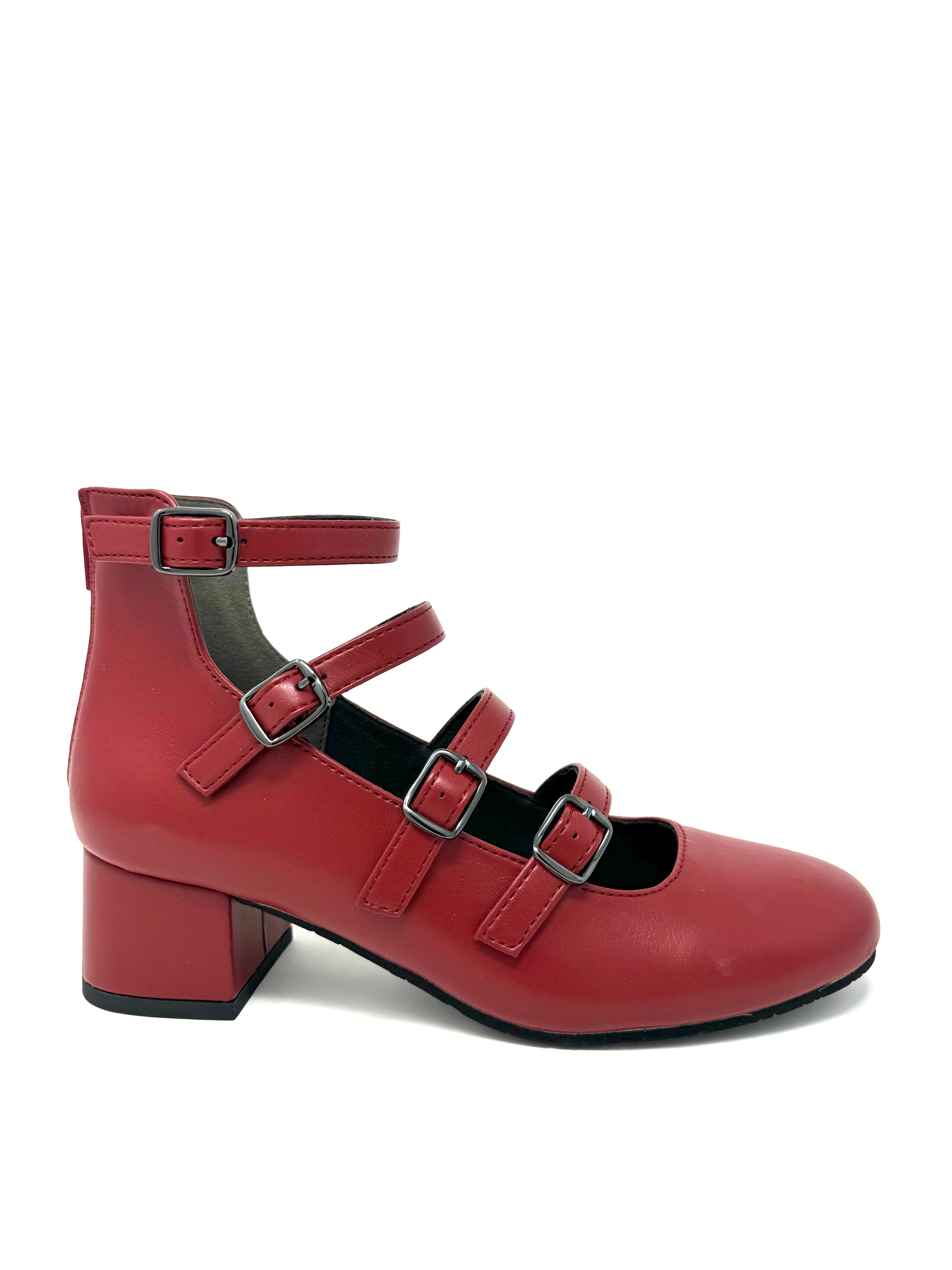 Tap Dance Heel in Red from BC Footwear