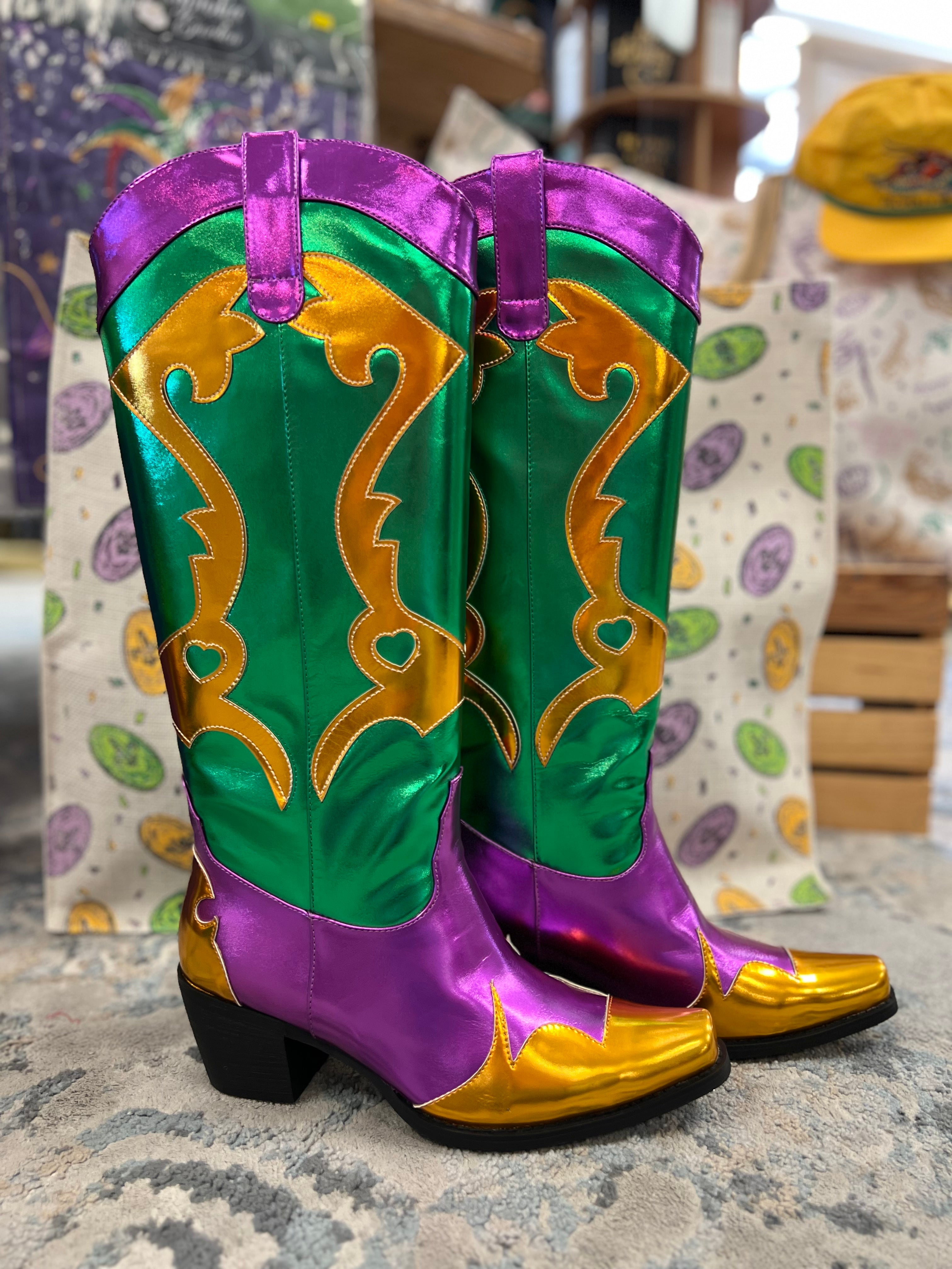 The Krewe Cowgirl Boots