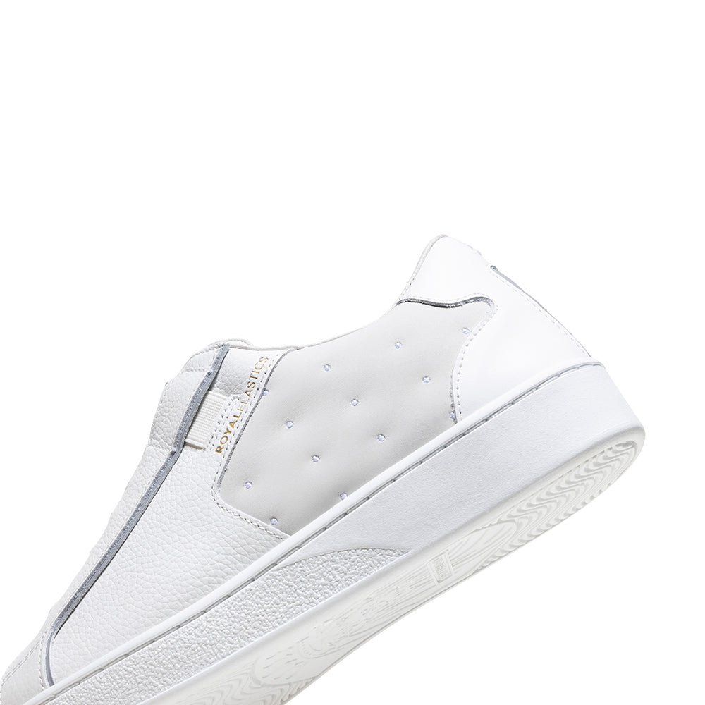 Men's Adelaide Lux White Beige Leather Sneakers 02743-008