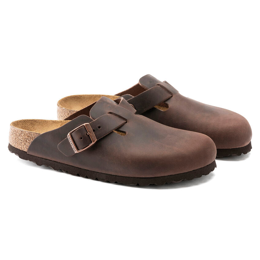 Unisex Oiled Leather Boston by Birkenstock