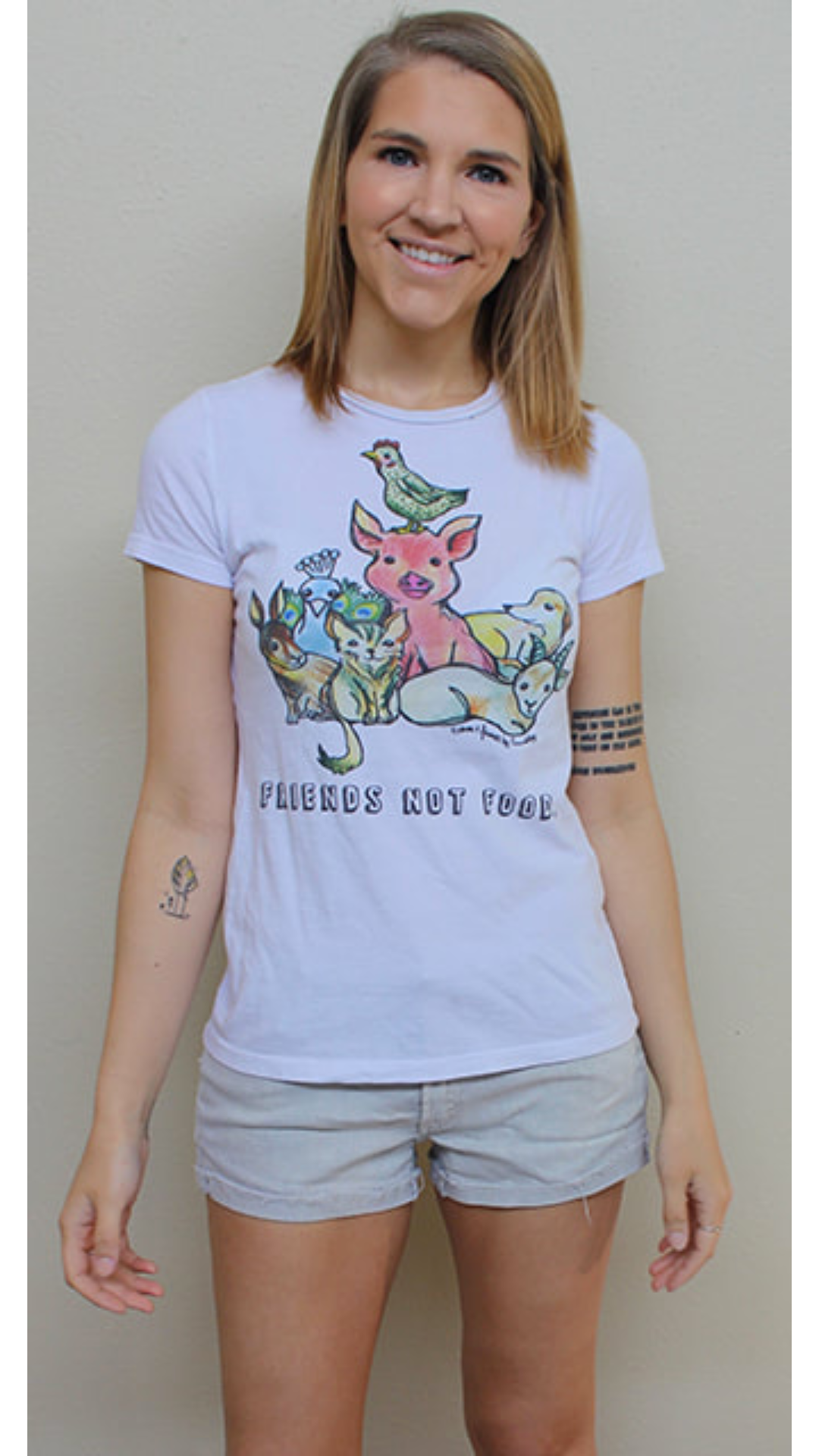 Friends Not Food Unisex Tee from Cocoally