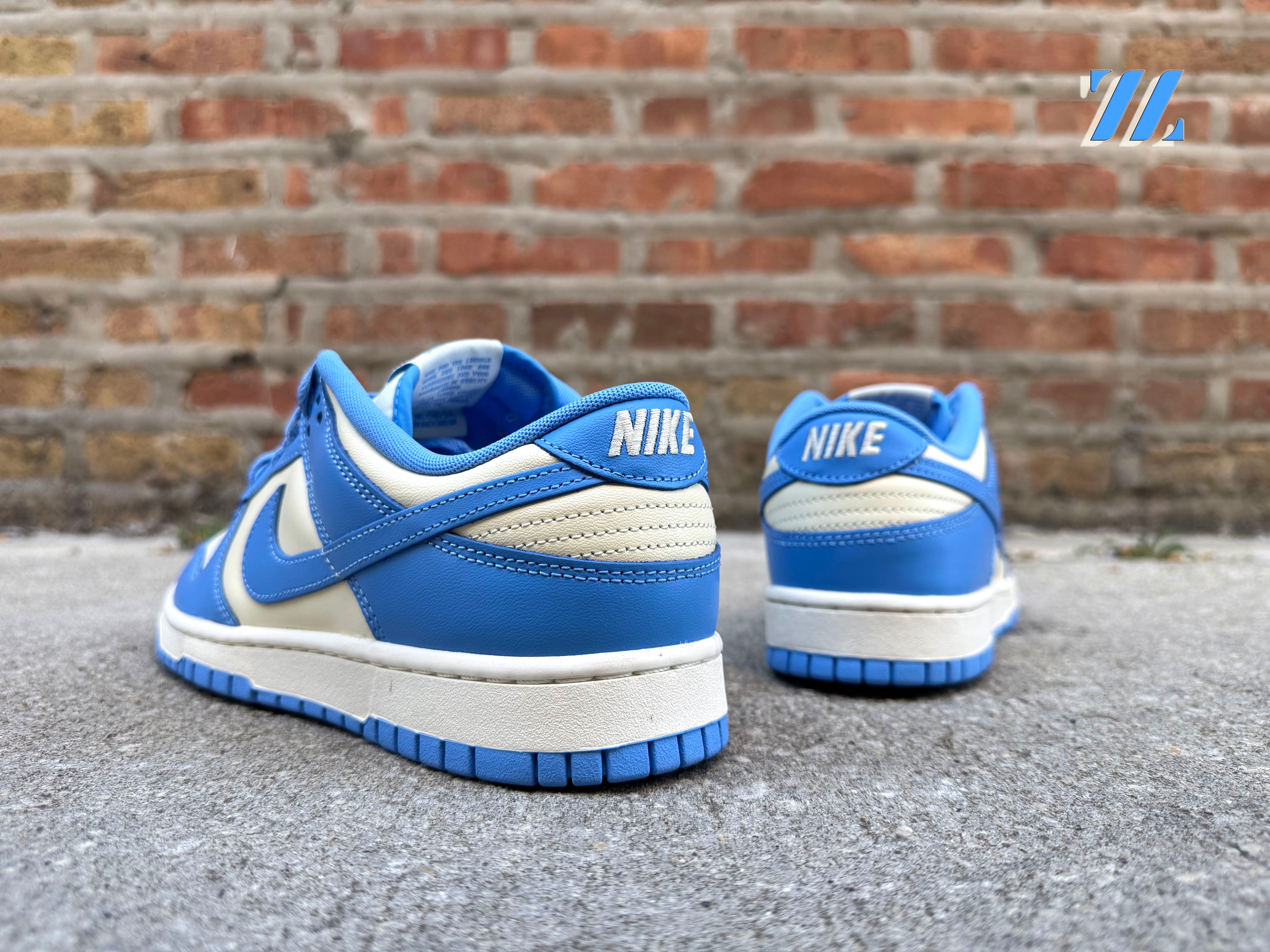 Men's Nike Dunk Low Coconut Milk/University Blue