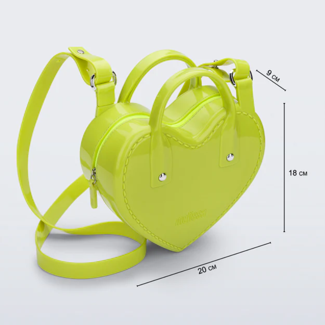 Heartbeat Bag in Green from Melissa